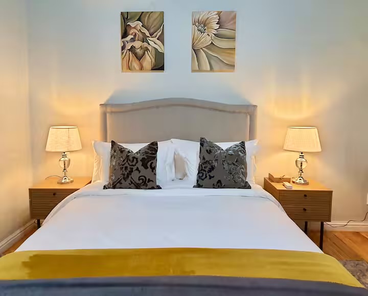 Bedroom 1 with queen bed